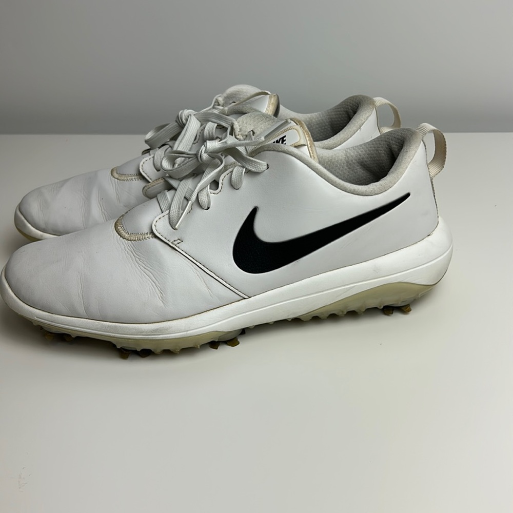 Nike White Golf Shoes, used, Spikes